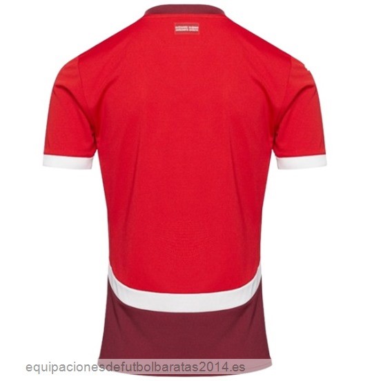 Nuevo Tailandia 1ª Camiseta Suiza 2024 Rojo Baratas
